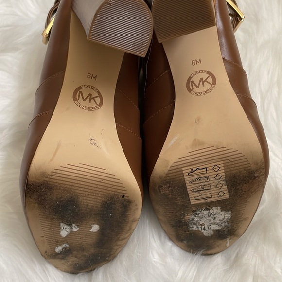 MK peep toe ankle booties - Picture 6 of 6